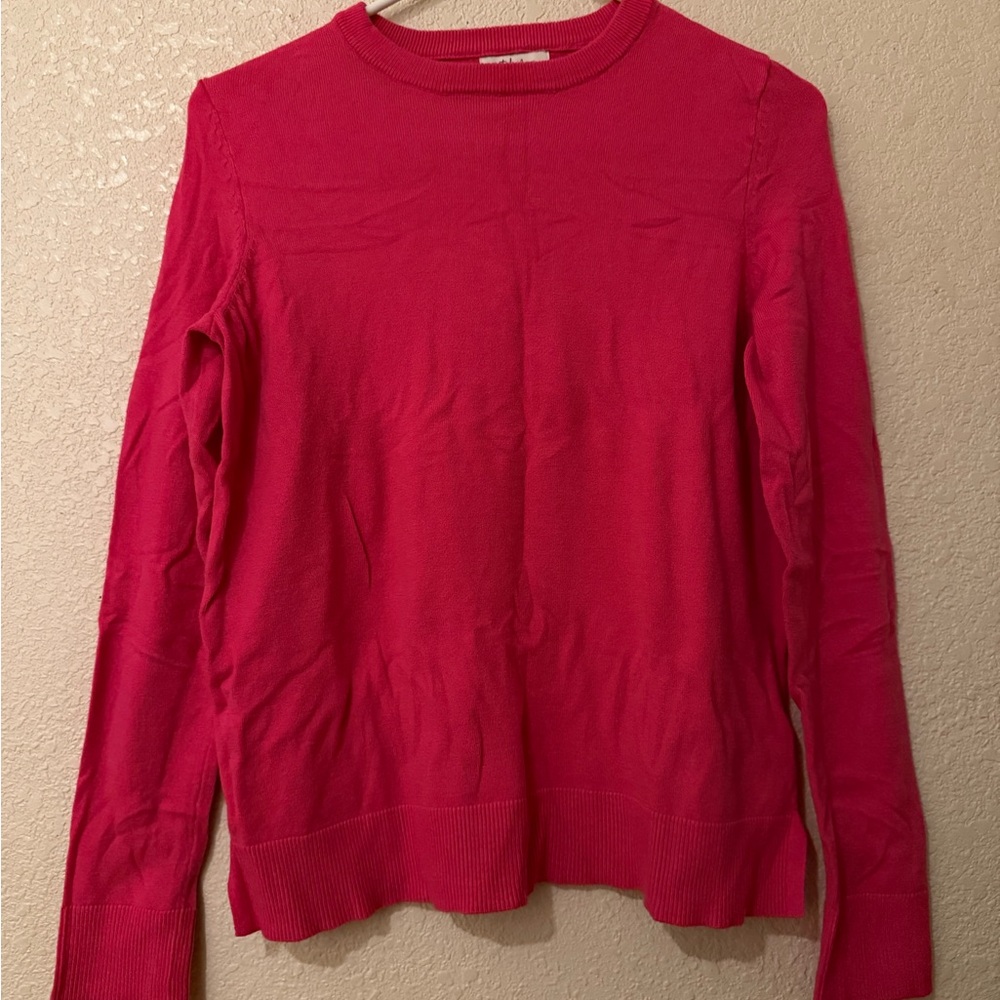 Style & Co. Pink Knit Top